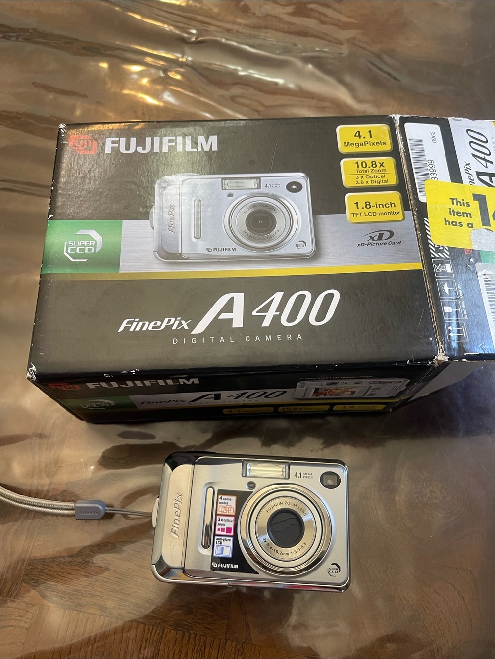 Fujifilm FinePix A400 Silver Compact Digital Camera